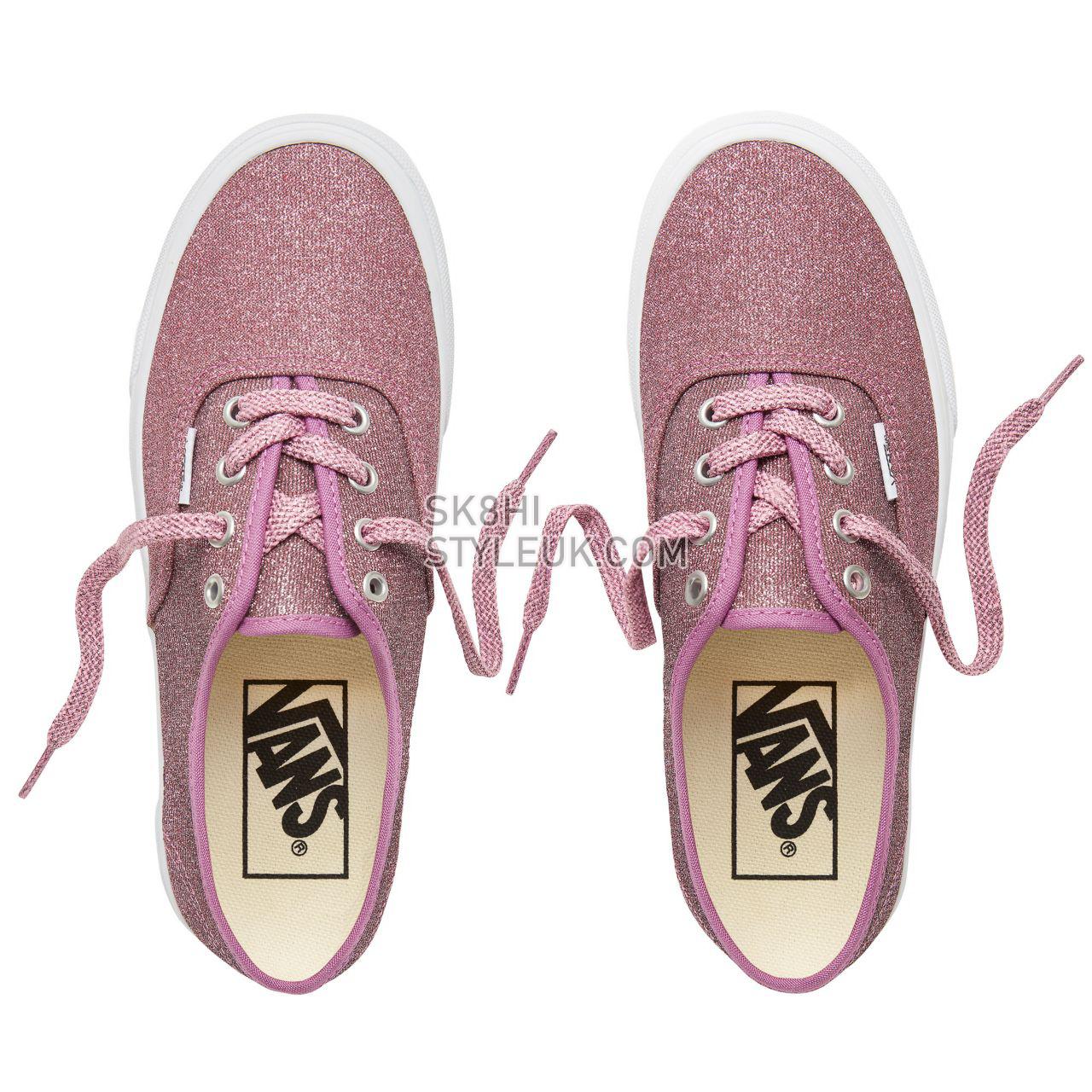 Vans Lurex Glitter Authentic Classic Womens - (Lurex Glitter) Pink/True White VA38EMU3U Shoes