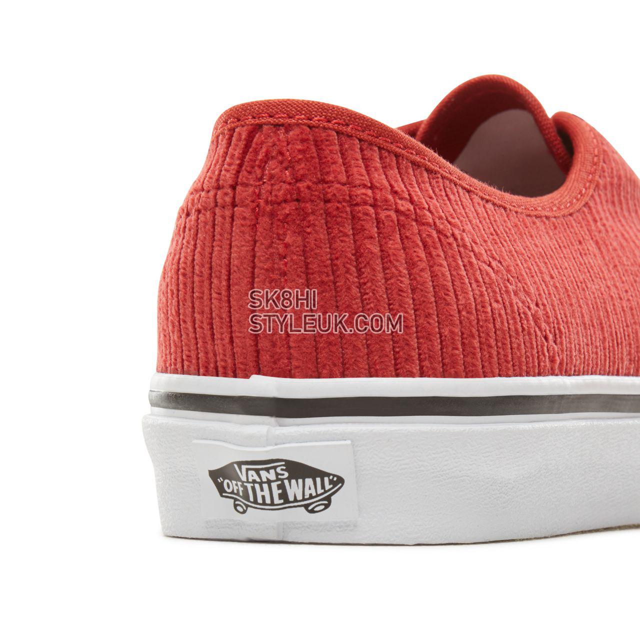 Vans Design Assembly Corduroy Authentic Classic Womens - (Design Assembly) Bossa Nova/True White VA38EMU56 Shoes