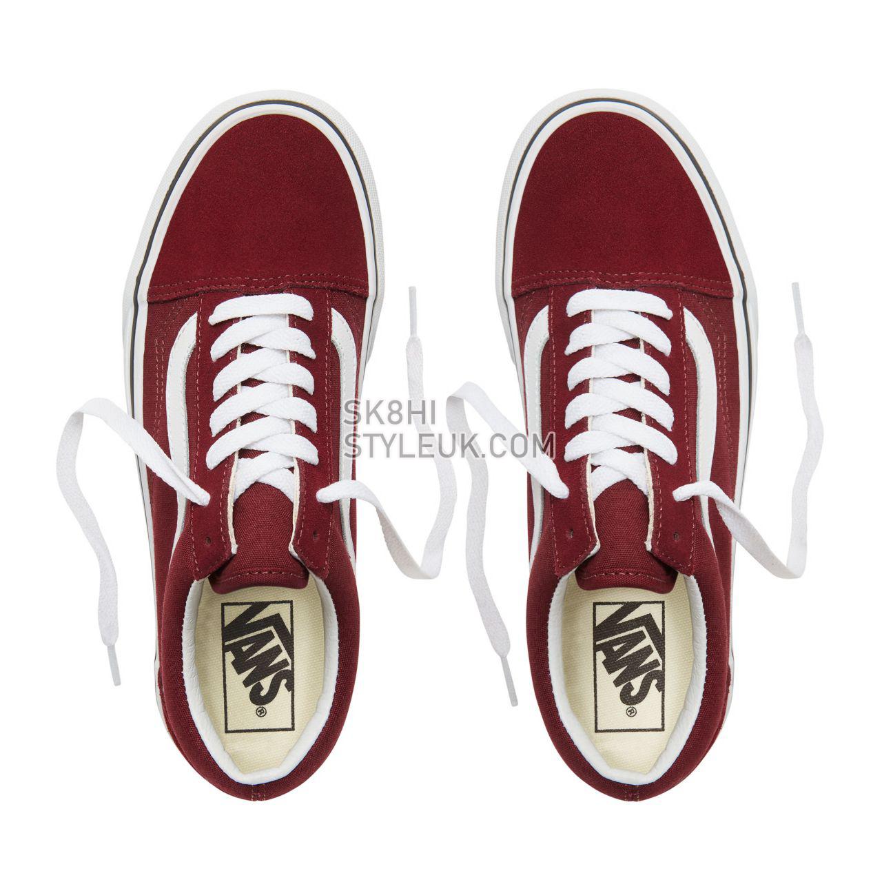 Vans Platform Old Skool Classic Womens - Port Royale/True White VA3B3U5U7 Shoes