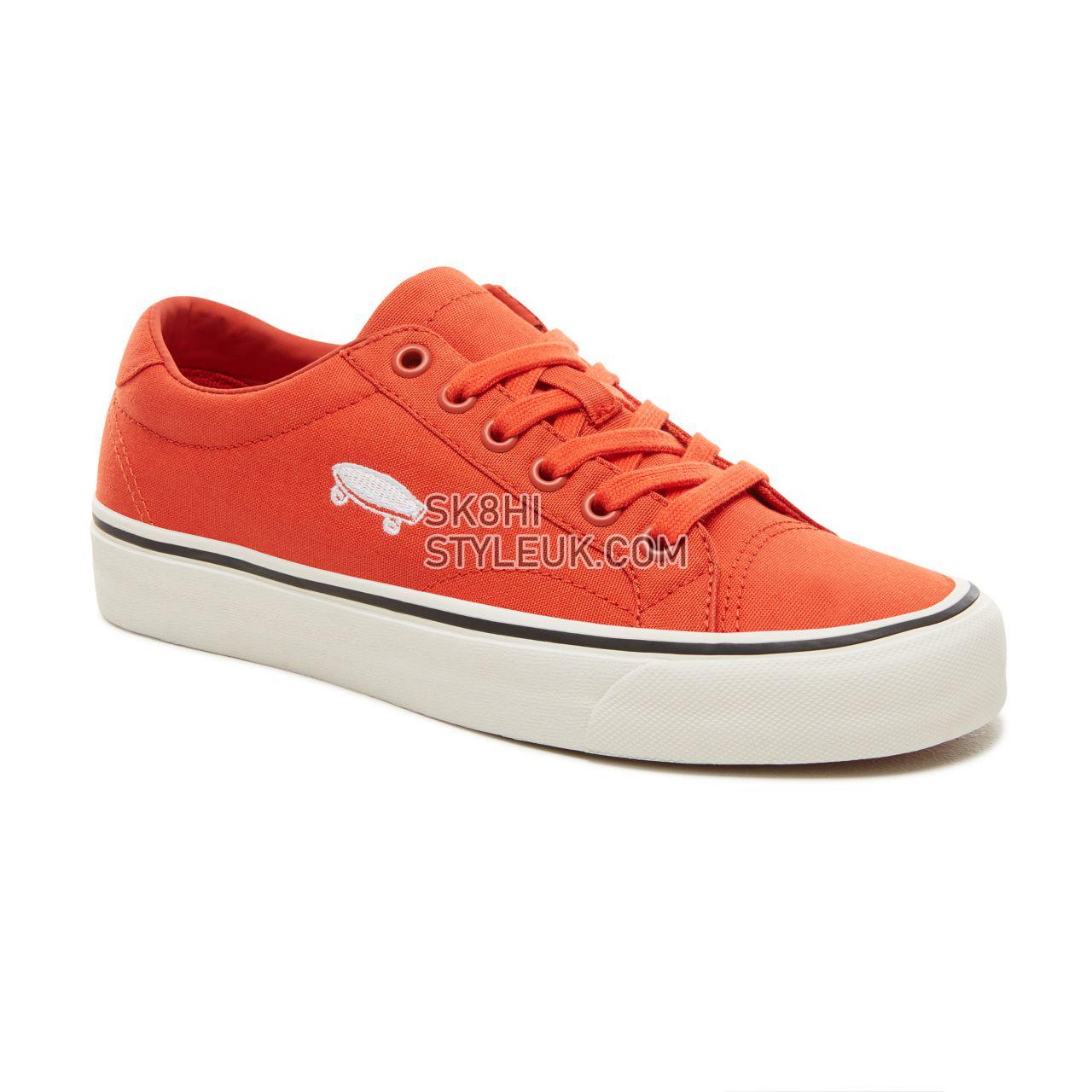 Vans Court Icon Classic Womens - (Canvas) Pureed Pumpkin/Cloud Dancer VA3JF2U86 Shoes