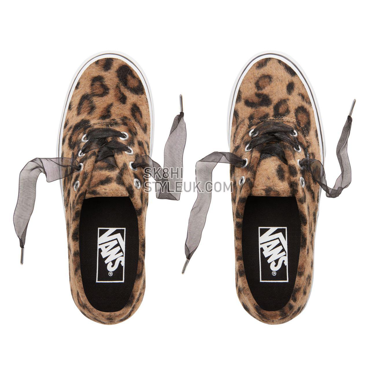 Vans Fuzzy Authentic Platform 2.0 Classic Womens - (Fuzzy) Leopard/True White VN0A3AV8RSO Shoes