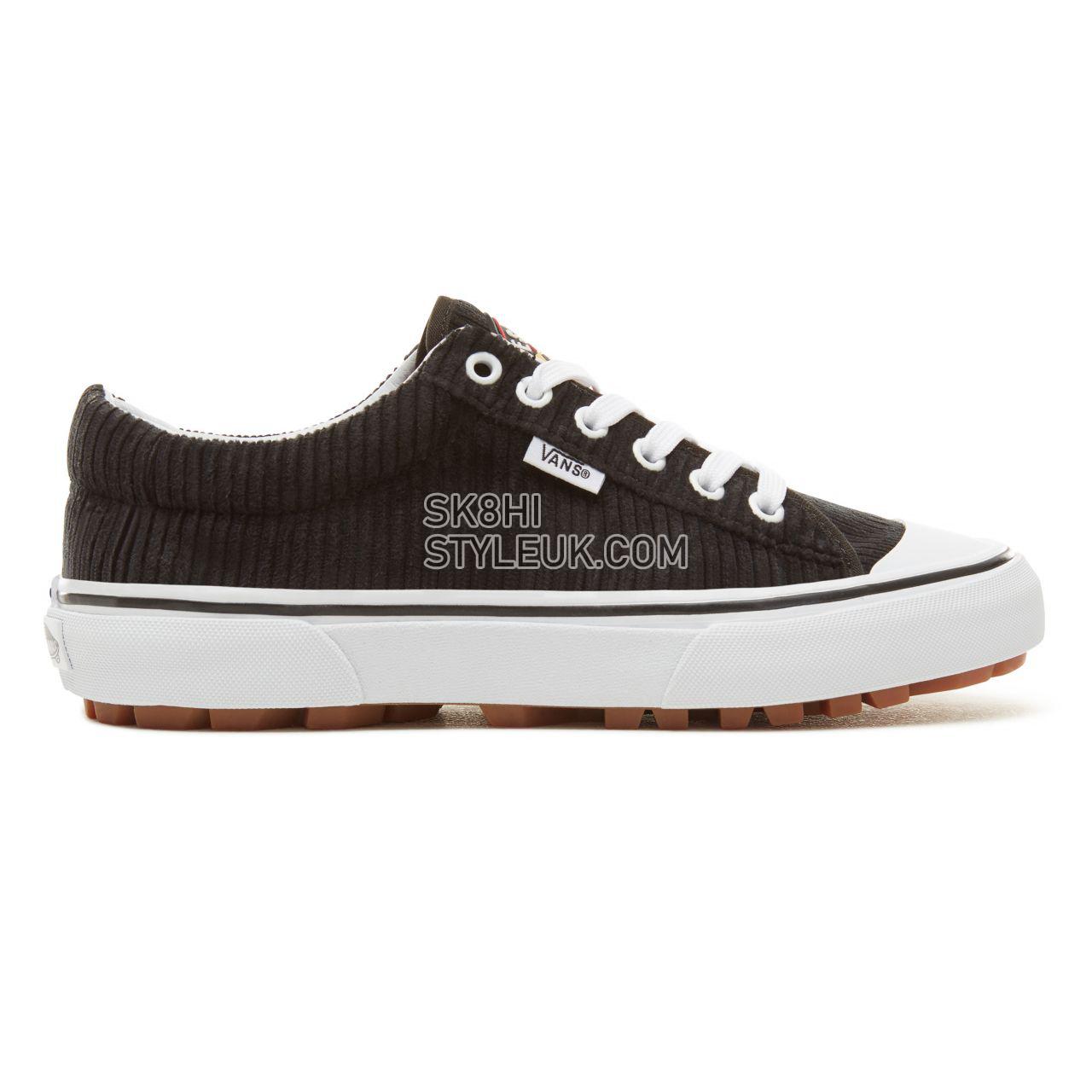 Vans Design Assembly Corduroy Style 29 Classic Womens - (Design Assembly) Black/True White VA3MVHU55 Shoes