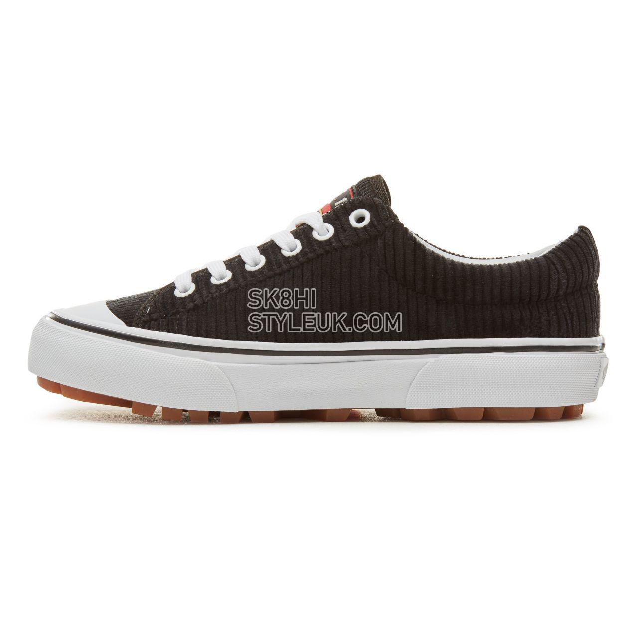 Vans Design Assembly Corduroy Style 29 Classic Womens - (Design Assembly) Black/True White VA3MVHU55 Shoes