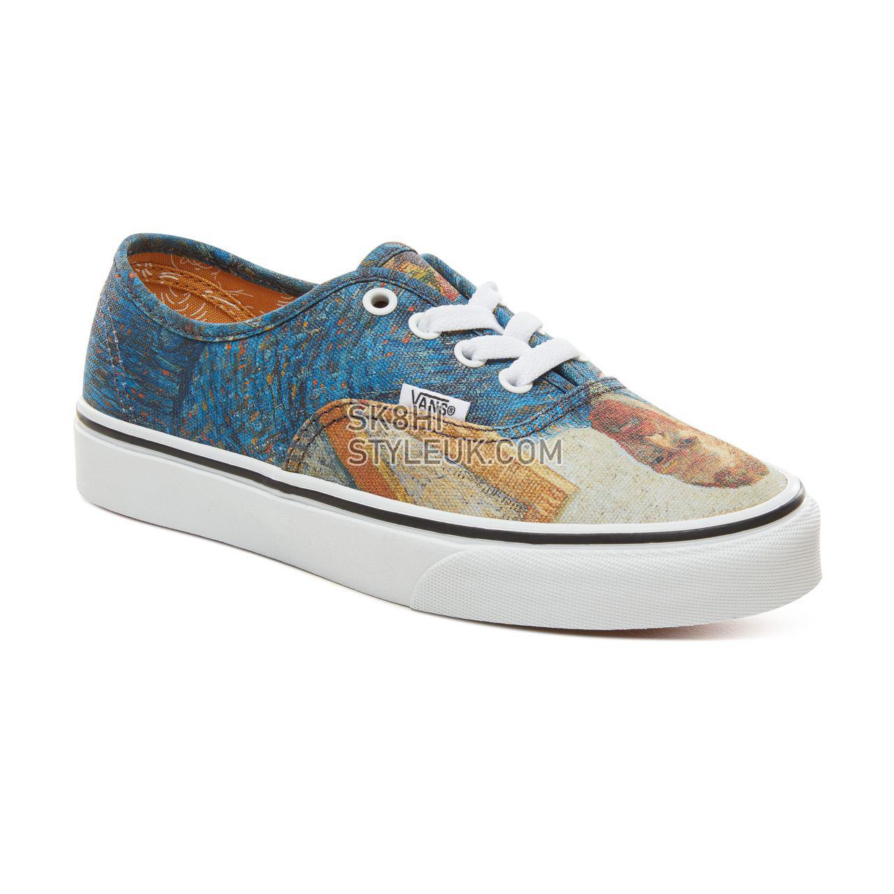 Vans x Van Gogh Museum Authentic Classic Womens - (Vincent Van Gogh) Self/Portrait/True White VA38EMU5X Shoes