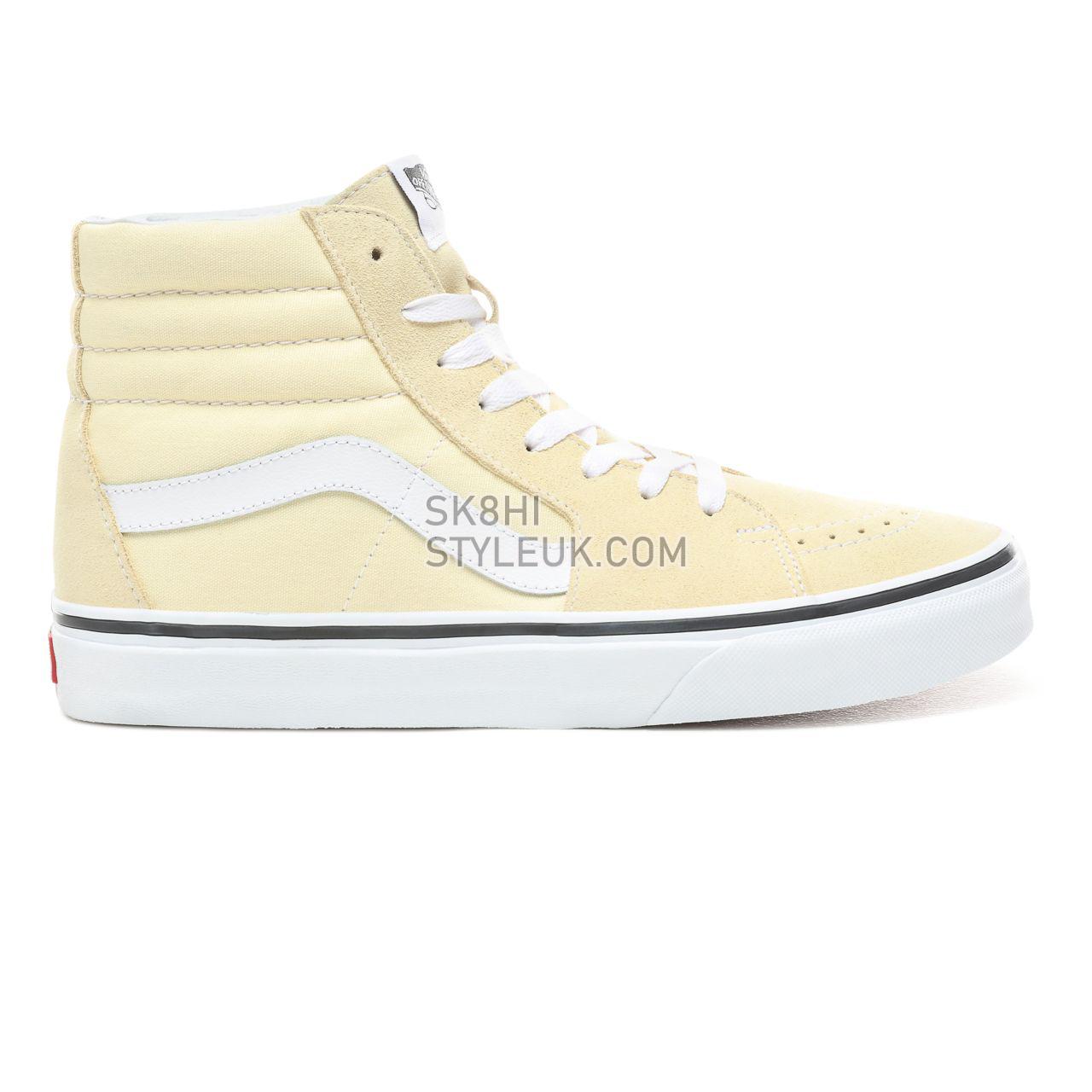 Vans Sk8-Hi Classic Mens Womens - Vanilla Custard/True White VN0A38GEVKV Shoes