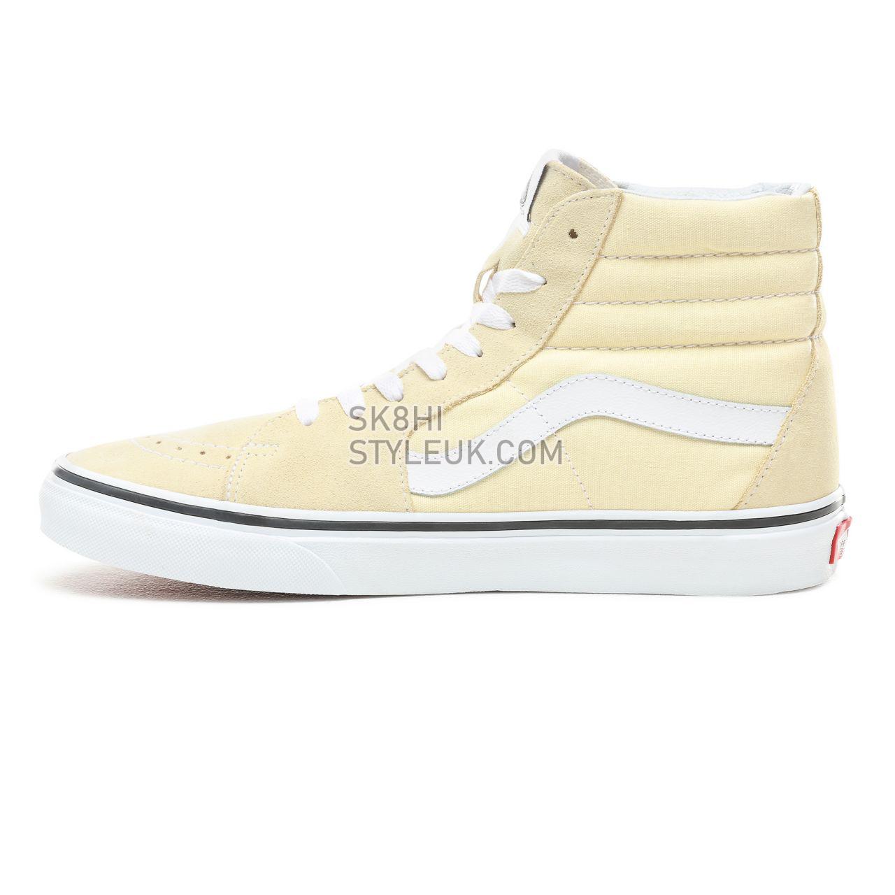 Vans Sk8-Hi Classic Mens Womens - Vanilla Custard/True White VN0A38GEVKV Shoes