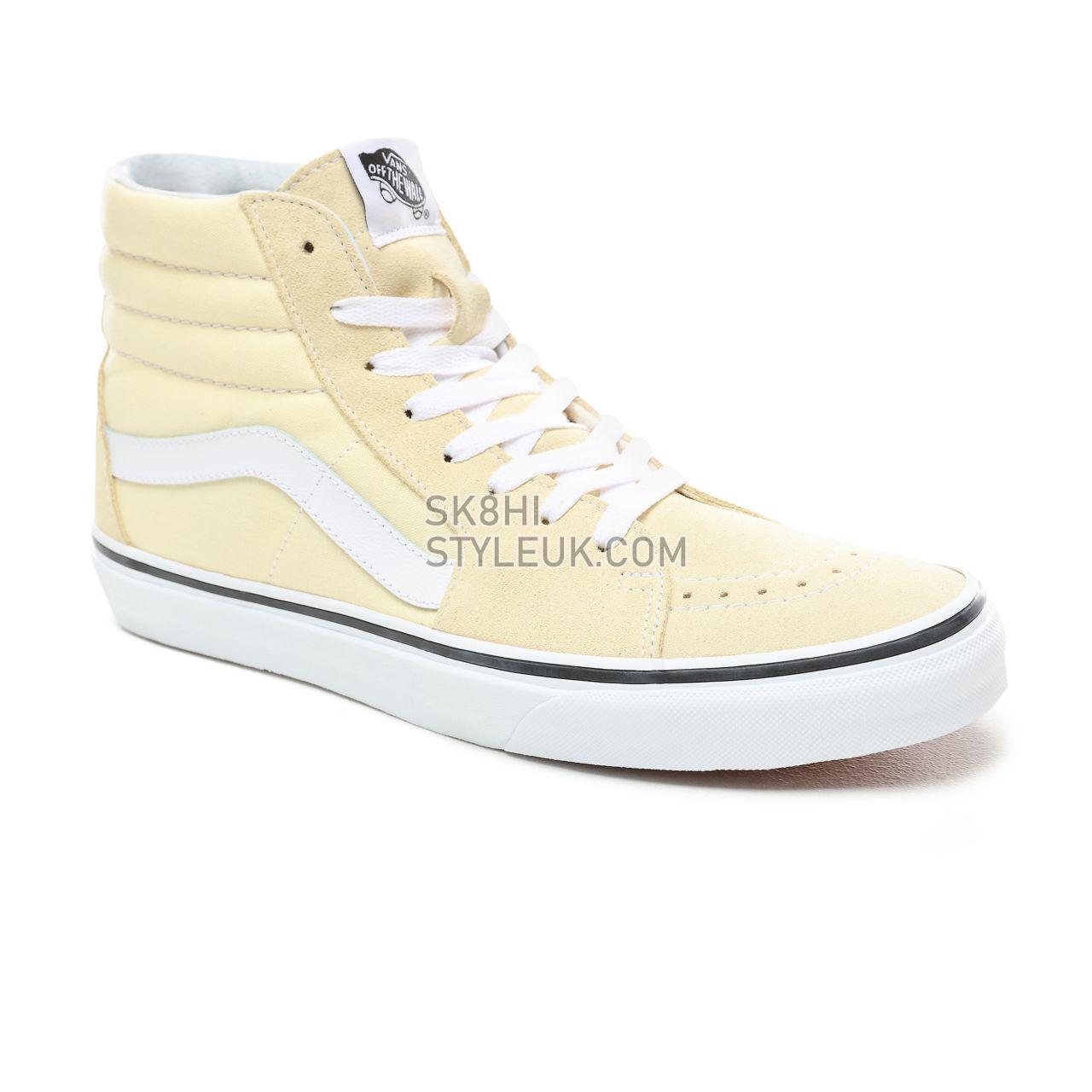 Vans Sk8-Hi Classic Mens Womens - Vanilla Custard/True White VN0A38GEVKV Shoes