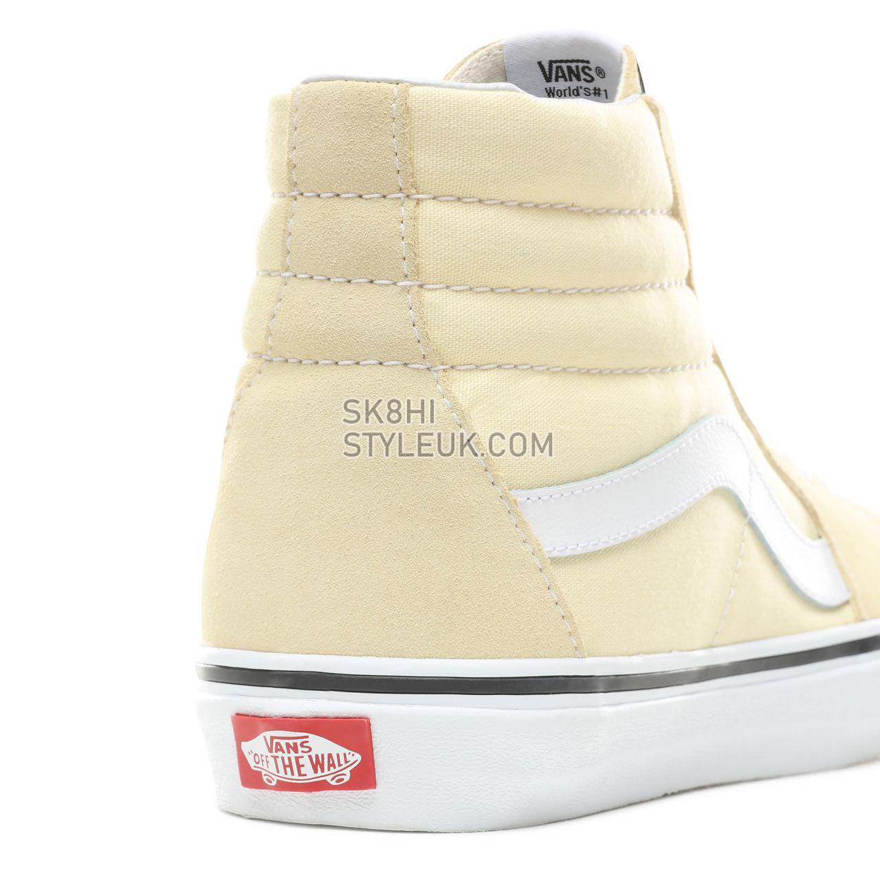 Vans Sk8-Hi Classic Mens Womens - Vanilla Custard/True White VN0A38GEVKV Shoes