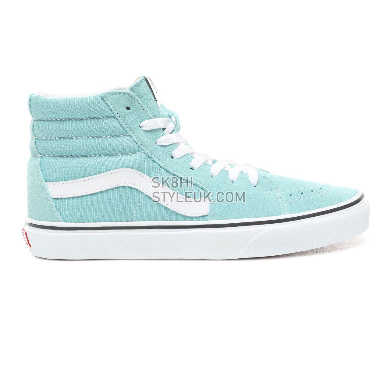 Vans Sk8-Hi Classic Mens Womens - Aqua Haze/True White VN0A38GEVKQ Shoes