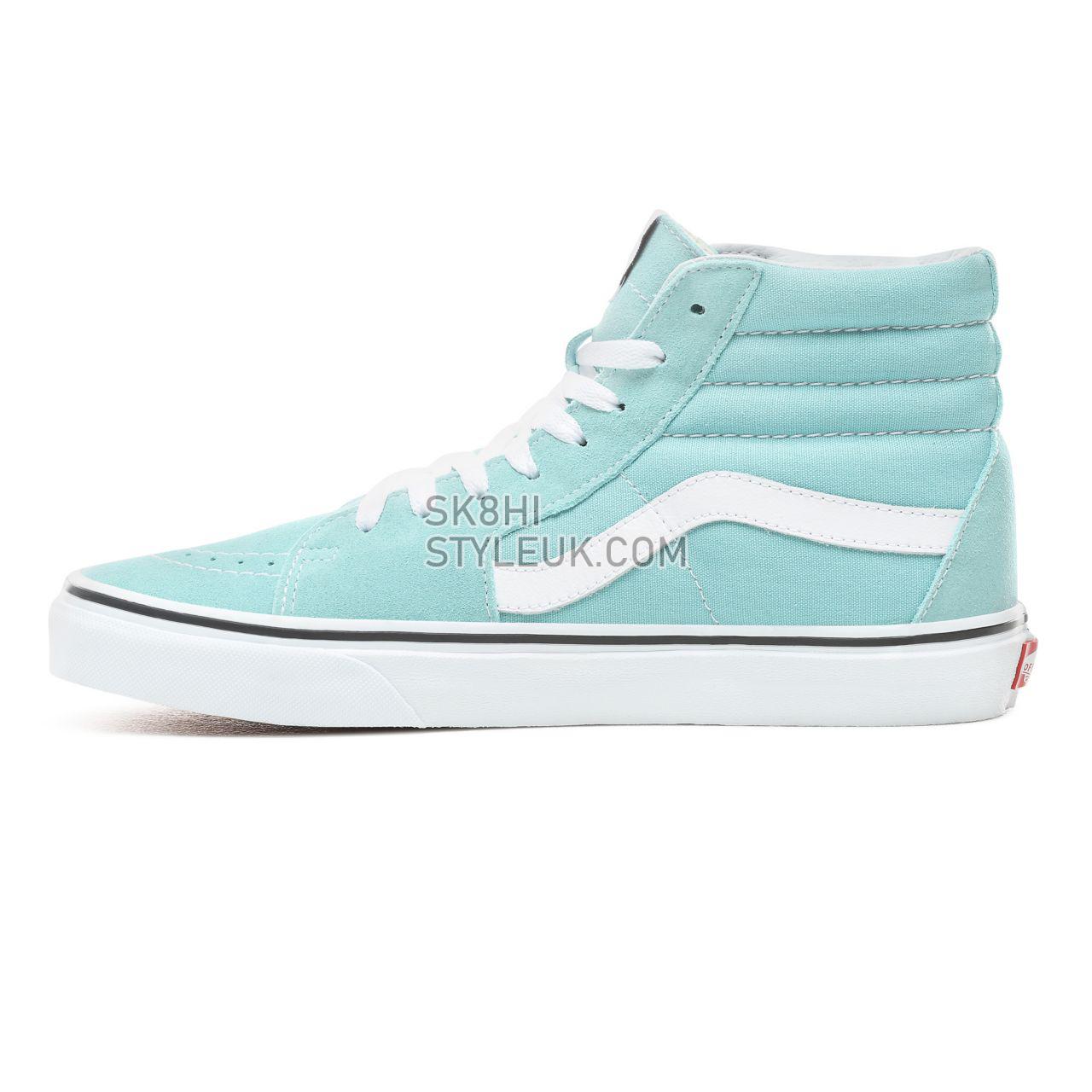 Vans Sk8-Hi Classic Mens Womens - Aqua Haze/True White VN0A38GEVKQ Shoes