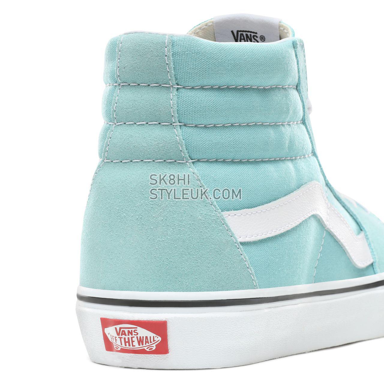 Vans Sk8-Hi Classic Mens Womens - Aqua Haze/True White VN0A38GEVKQ Shoes