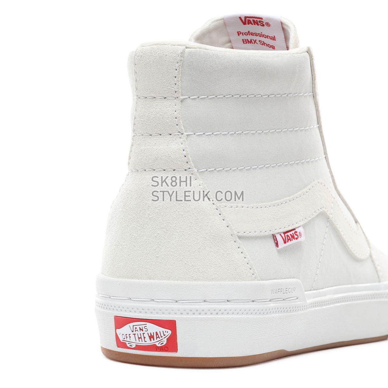 Vans Sk8-Hi Pro Bmx Classic Mens Womens - (Scotty Cranmer) White VN0A45JVVGC Shoes