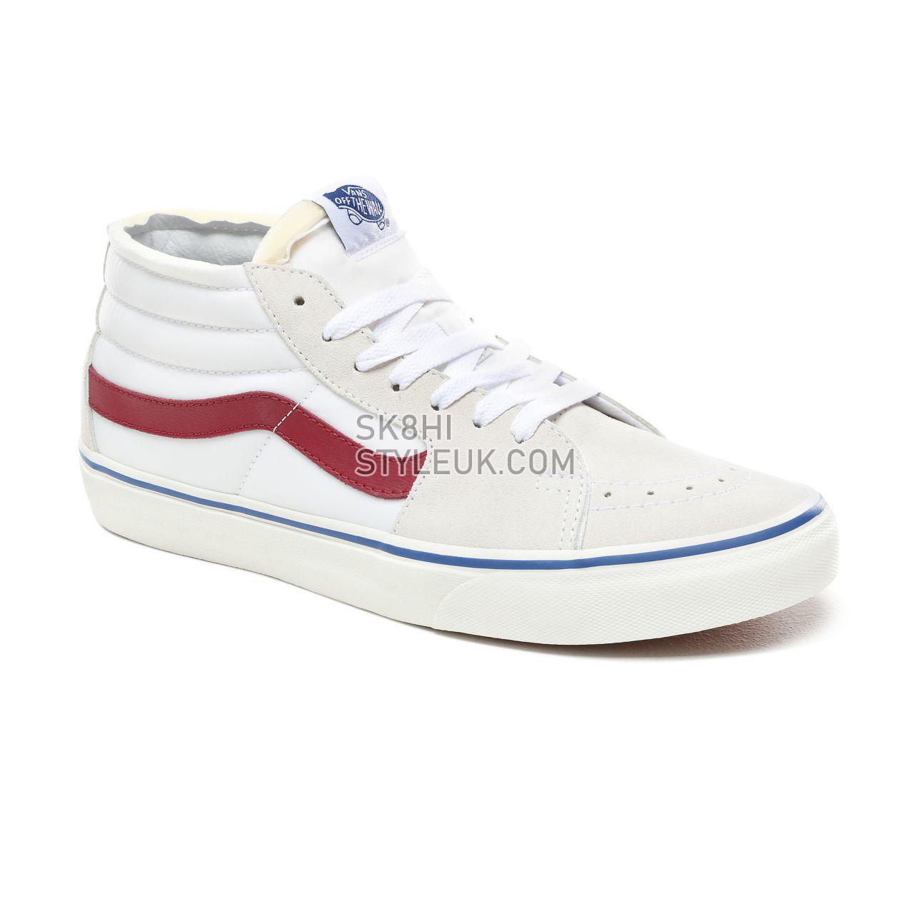 Vans Foam Sk8-Mid Classic Mens Womens - (Foam) True White/Marshmallow VN0A3WM3VP3 Shoes