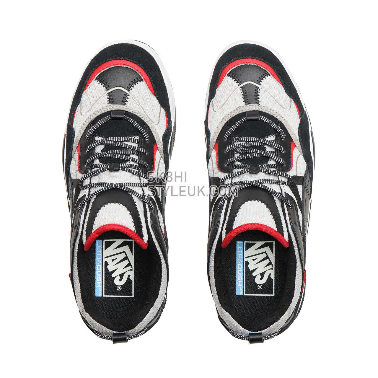 Vans Varix WC Classic Mens Womens - Black/Silver/Racing Red VN0A3WLNT48 Shoes