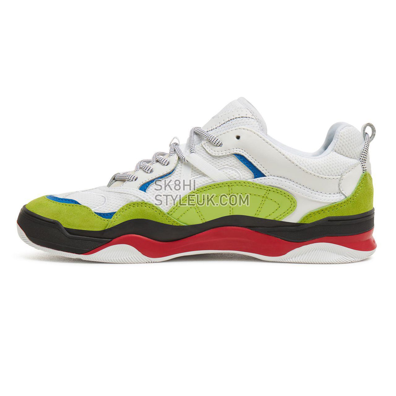 Vans Varix WC Classic Mens Womens - True White/Lime Green/Tango Red VN0A3WLNT44 Shoes