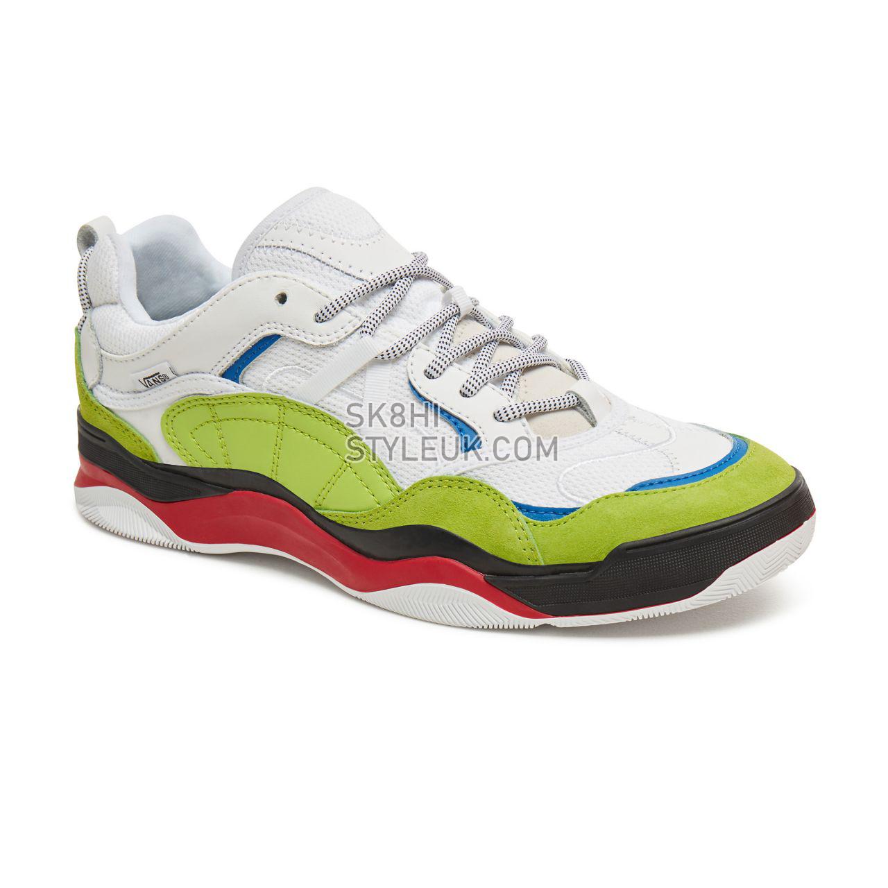 Vans Varix WC Classic Mens Womens - True White/Lime Green/Tango Red VN0A3WLNT44 Shoes