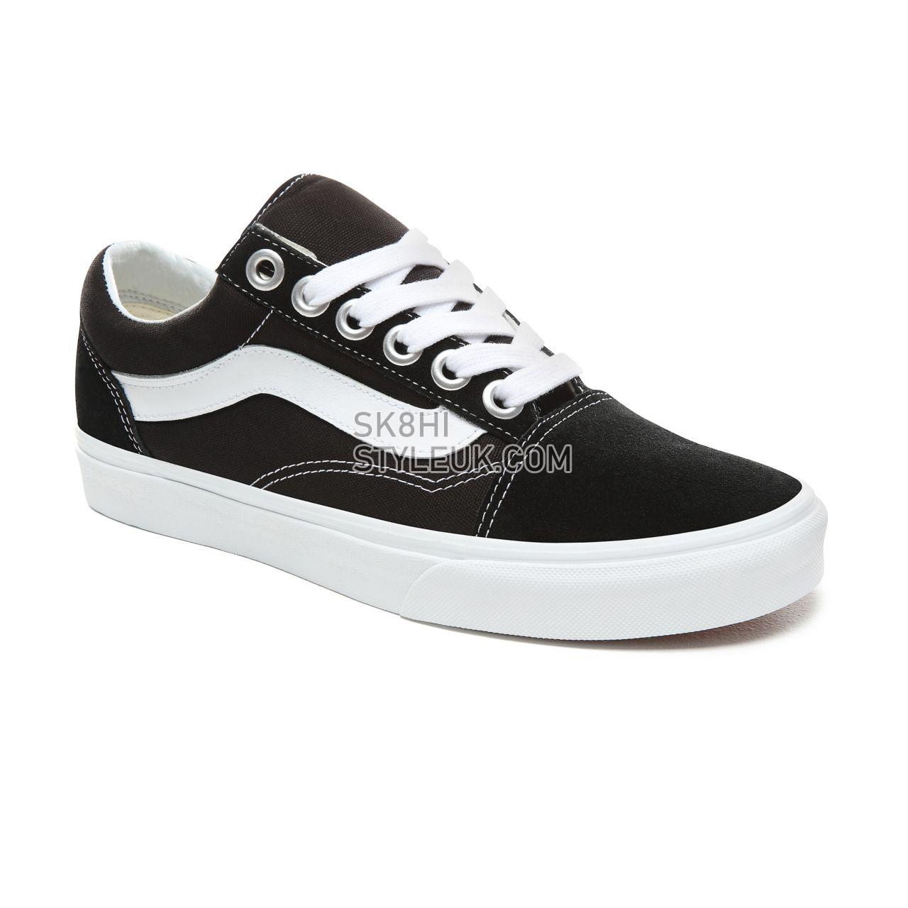 Vans Old Skool OS Classic Mens Womens - Black/True White VN0A3WLY6BT Shoes