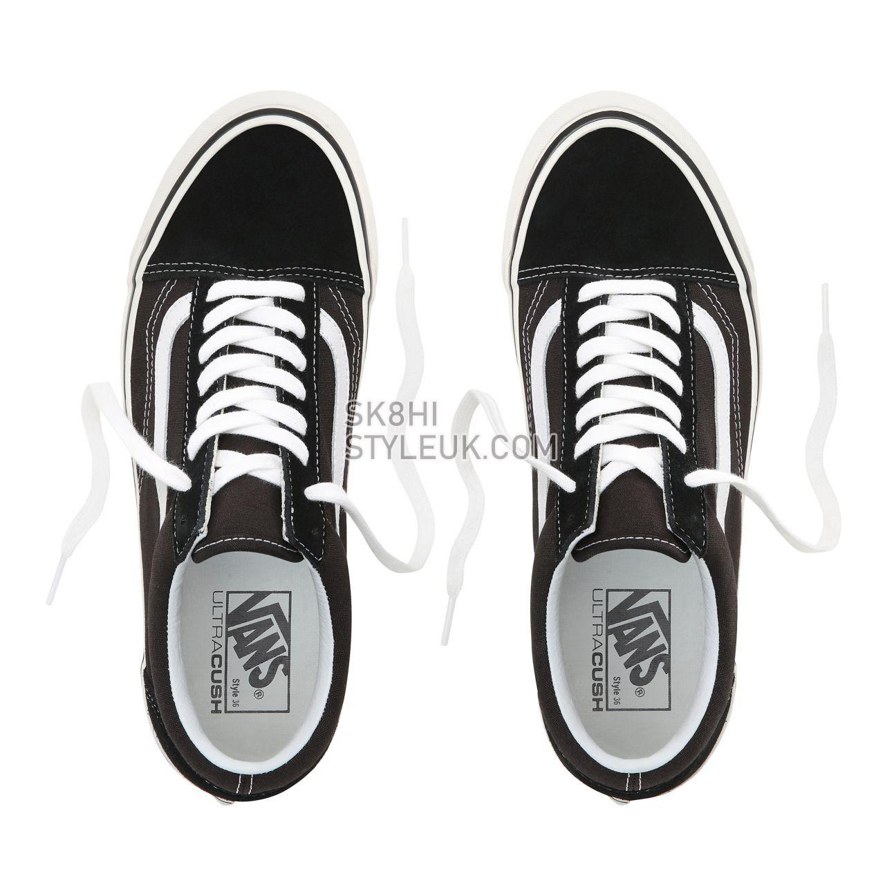 Vans Anaheim Factory Old Skool 36 DX Classic Mens Womens - (Anaheim Factory) Black/True White VN0A38G2PXC Shoes