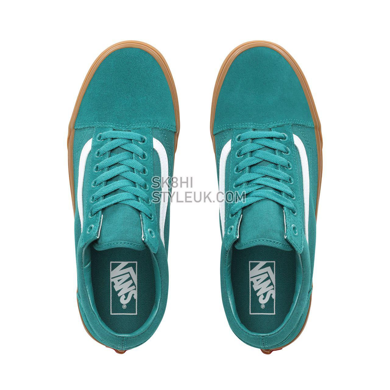 Vans Old Skool Classic Mens Womens - Quetzal Green/Gum VN0A38G1VKU Shoes