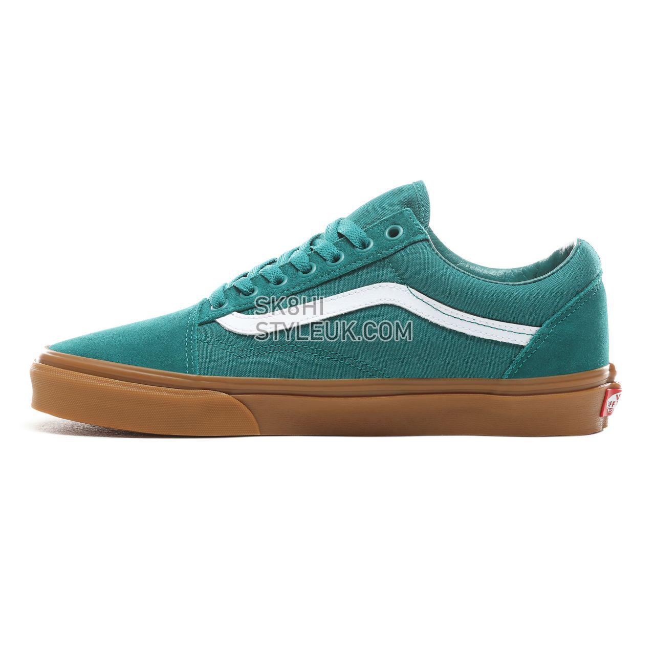 Vans Old Skool Classic Mens Womens - Quetzal Green/Gum VN0A38G1VKU Shoes