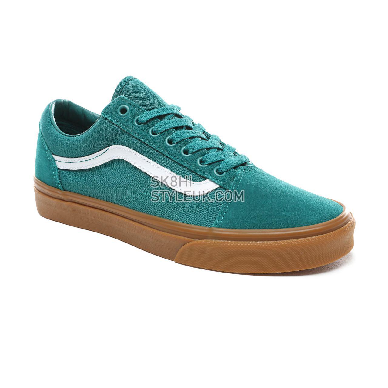 Vans Old Skool Classic Mens Womens - Quetzal Green/Gum VN0A38G1VKU Shoes