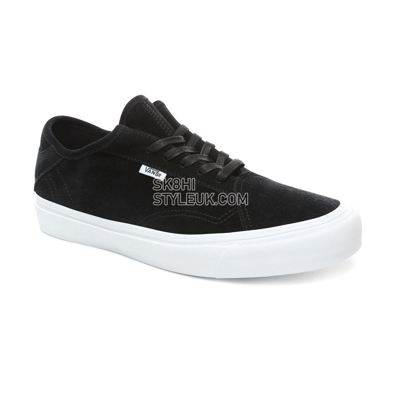 Vans Suede Diamo NI Classic Mens Womens - (Suede) Black/True White VN0A3TKDAD3 Shoes