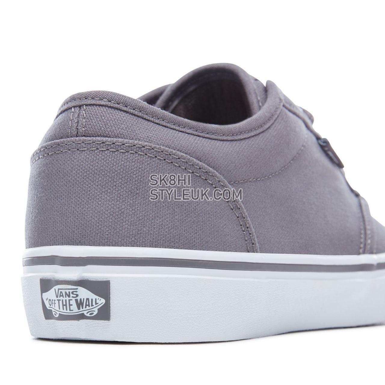 Vans Canvas Atwood Classic Mens Womens - (Canvas) Pewter/White VN000TUY4WV Shoes