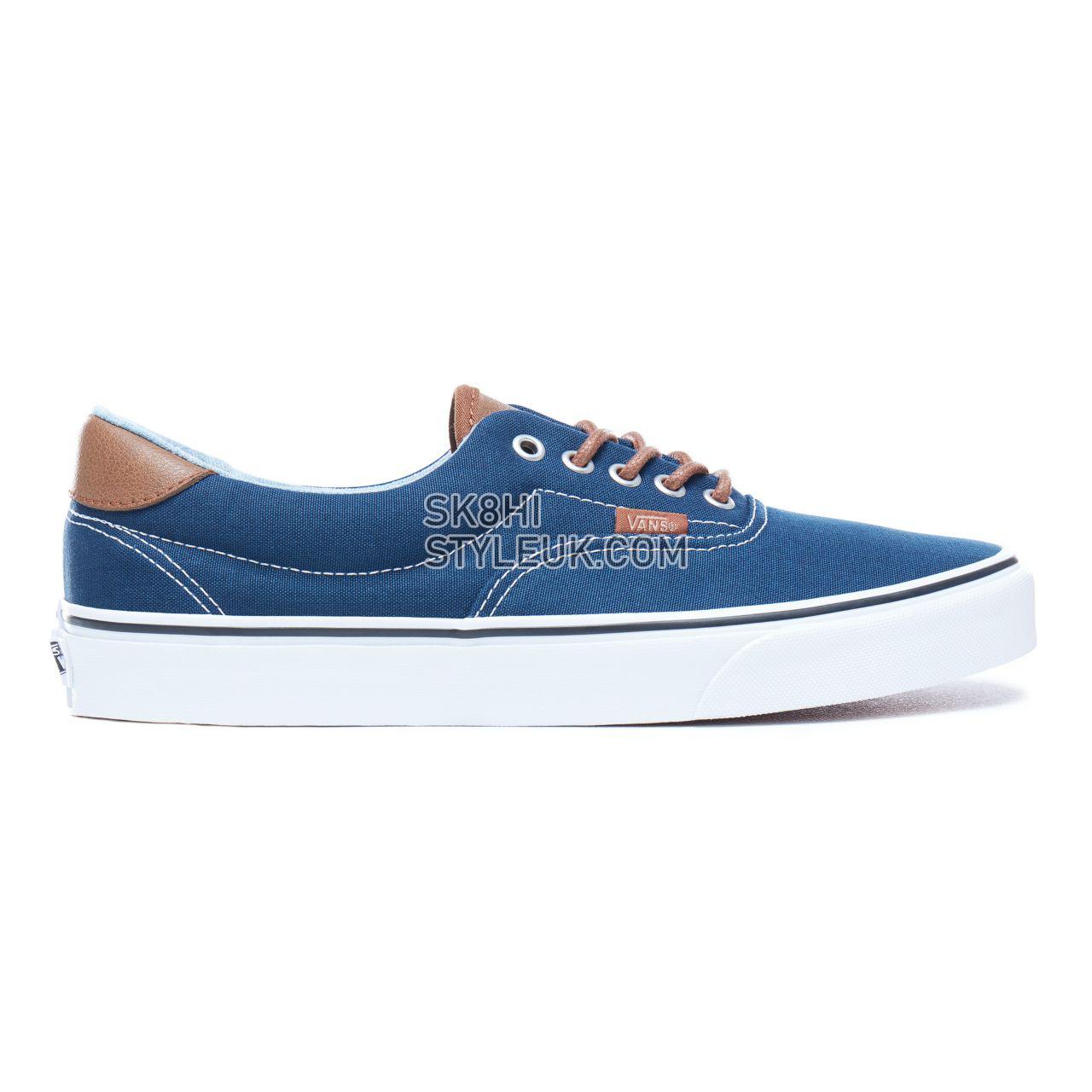 Vans C&L Era 59 Classic Mens Womens - Dress Blues-Acid Denim VN0A38FSQ6Z Shoes