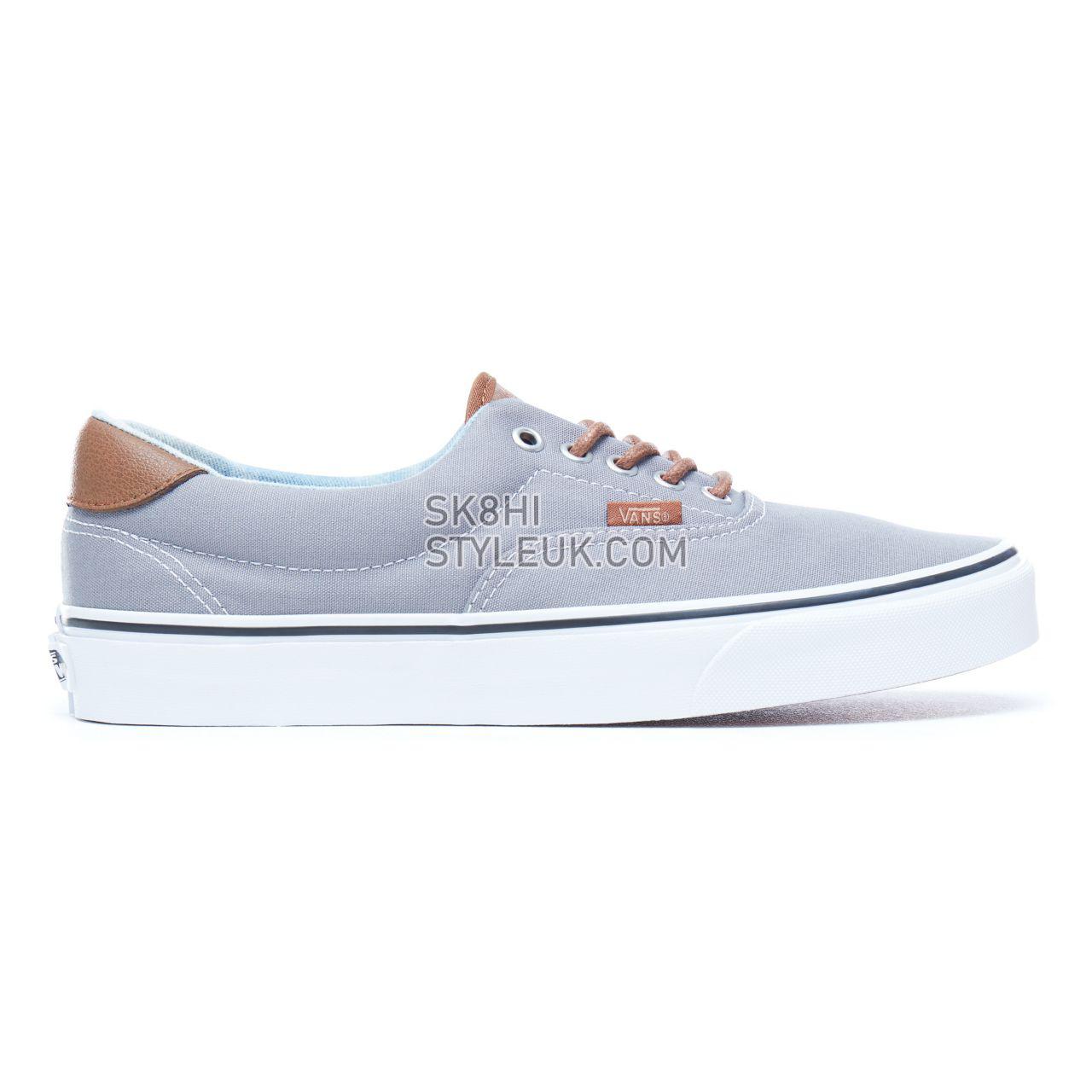 Vans C&L Era 59 Classic Mens Womens - Frost Gray-Acid Denim VN0A38FSQ70 Shoes