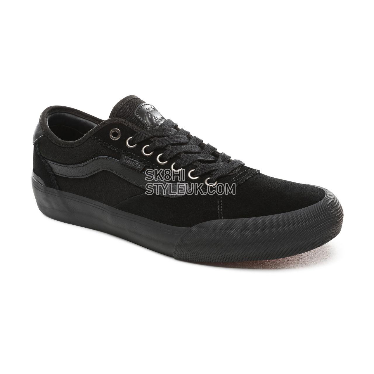 Vans Suede Chima Pro 2 Classic Mens Womens - (Suede) Blackout VN0A3MTIQ3B Shoes