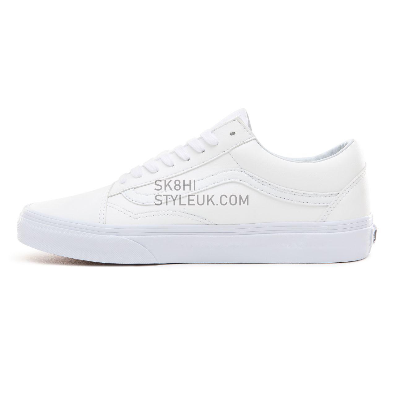 Vans Classic Tumble Old Skool Classic Mens Womens - (Classic Tumble) True White VN0A38G1ODJ Shoes