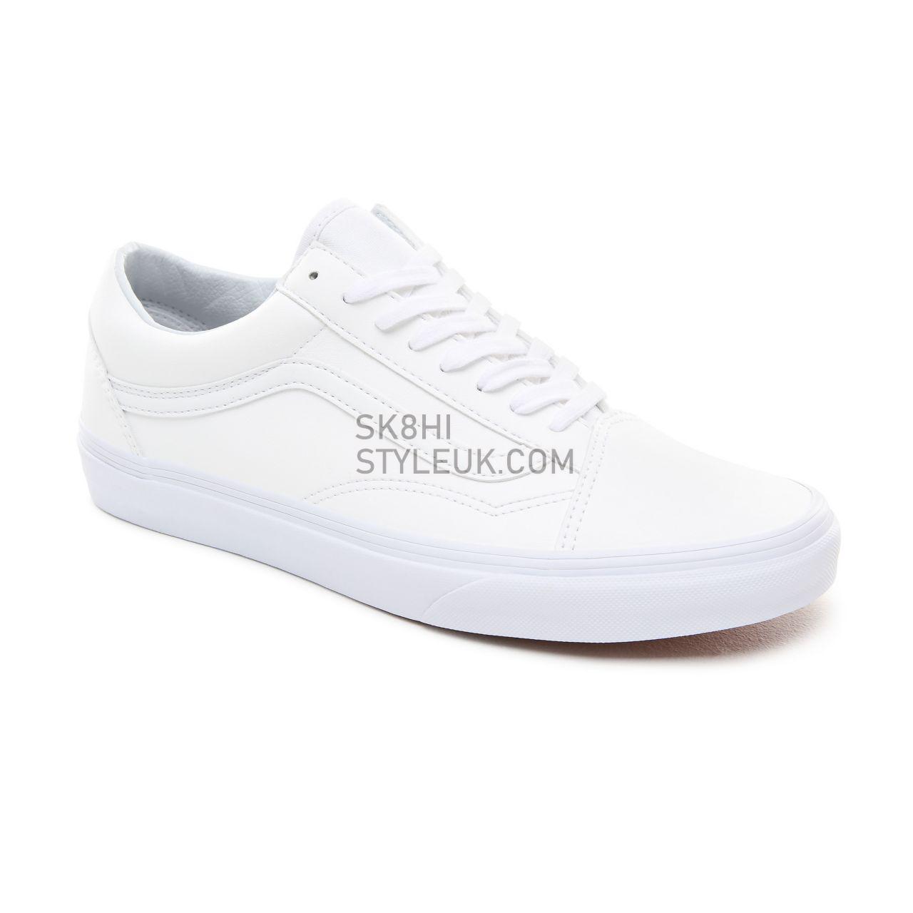 Vans Classic Tumble Old Skool Classic Mens Womens - (Classic Tumble) True White VN0A38G1ODJ Shoes