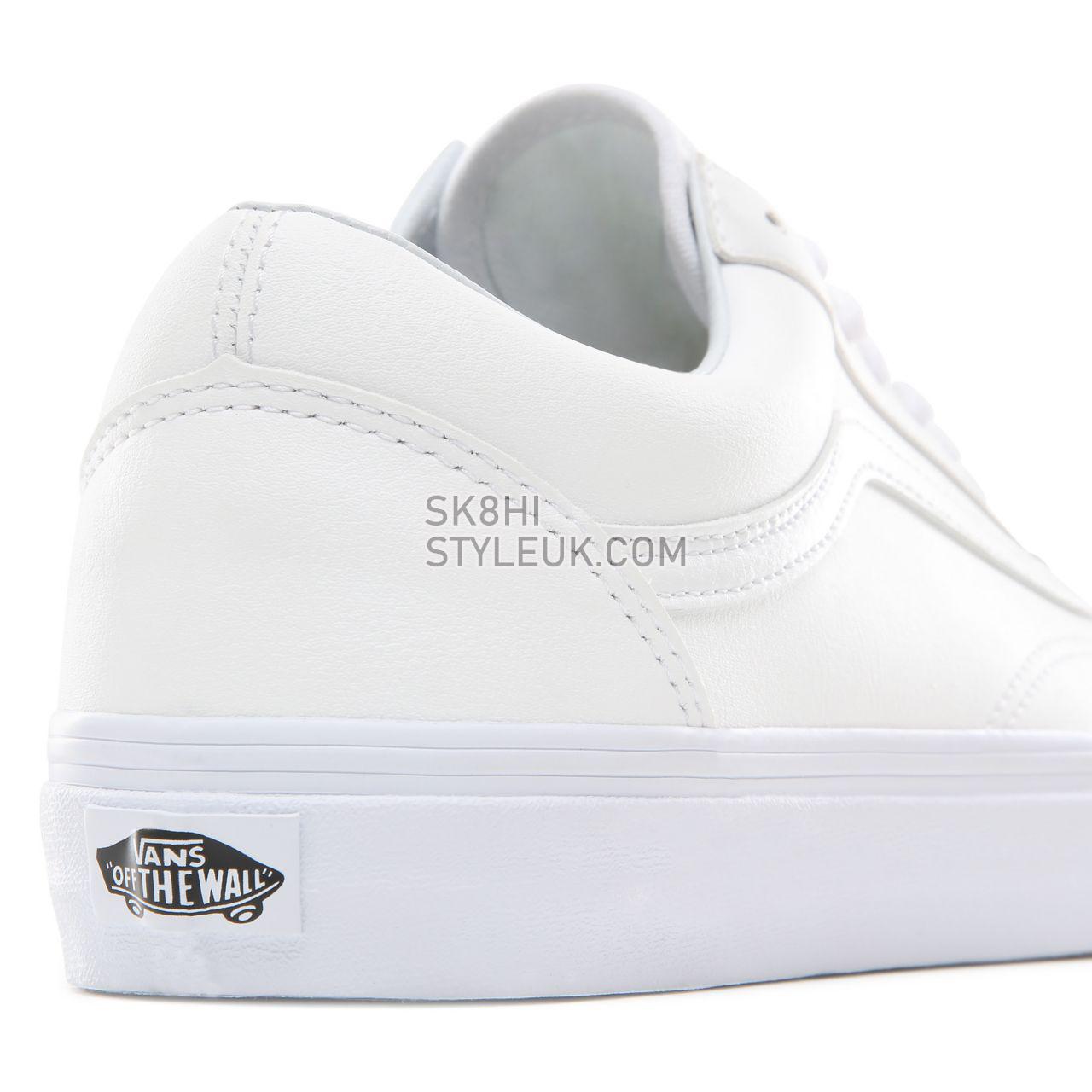 Vans Classic Tumble Old Skool Classic Mens Womens - (Classic Tumble) True White VN0A38G1ODJ Shoes