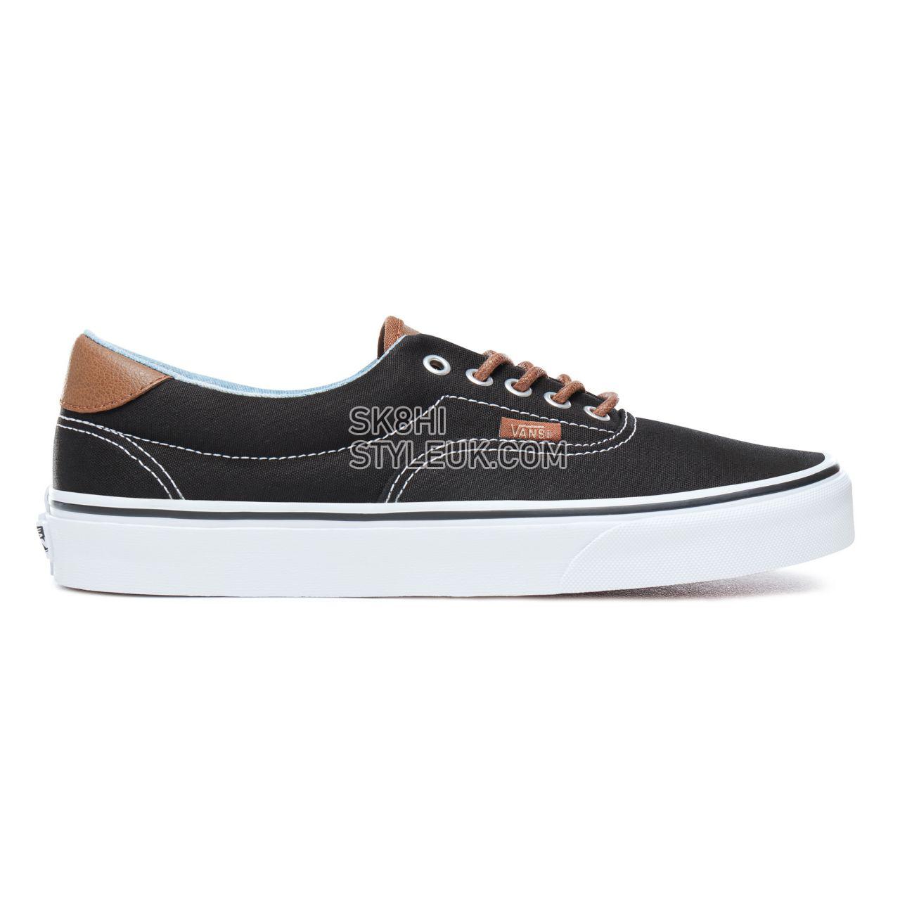 Vans C&L Era 59 Classic Mens Womens - Black-Acid Denim VN0A38FSQK3 Shoes