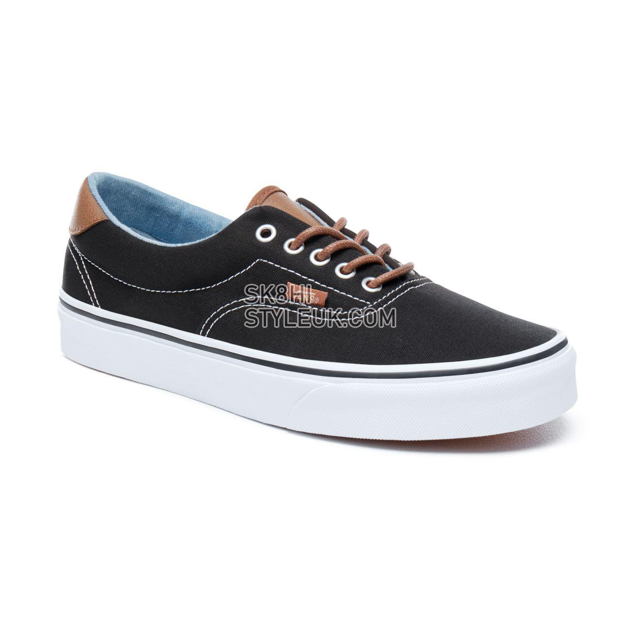 Vans C&L Era 59 Classic Mens Womens - Black-Acid Denim VN0A38FSQK3 Shoes