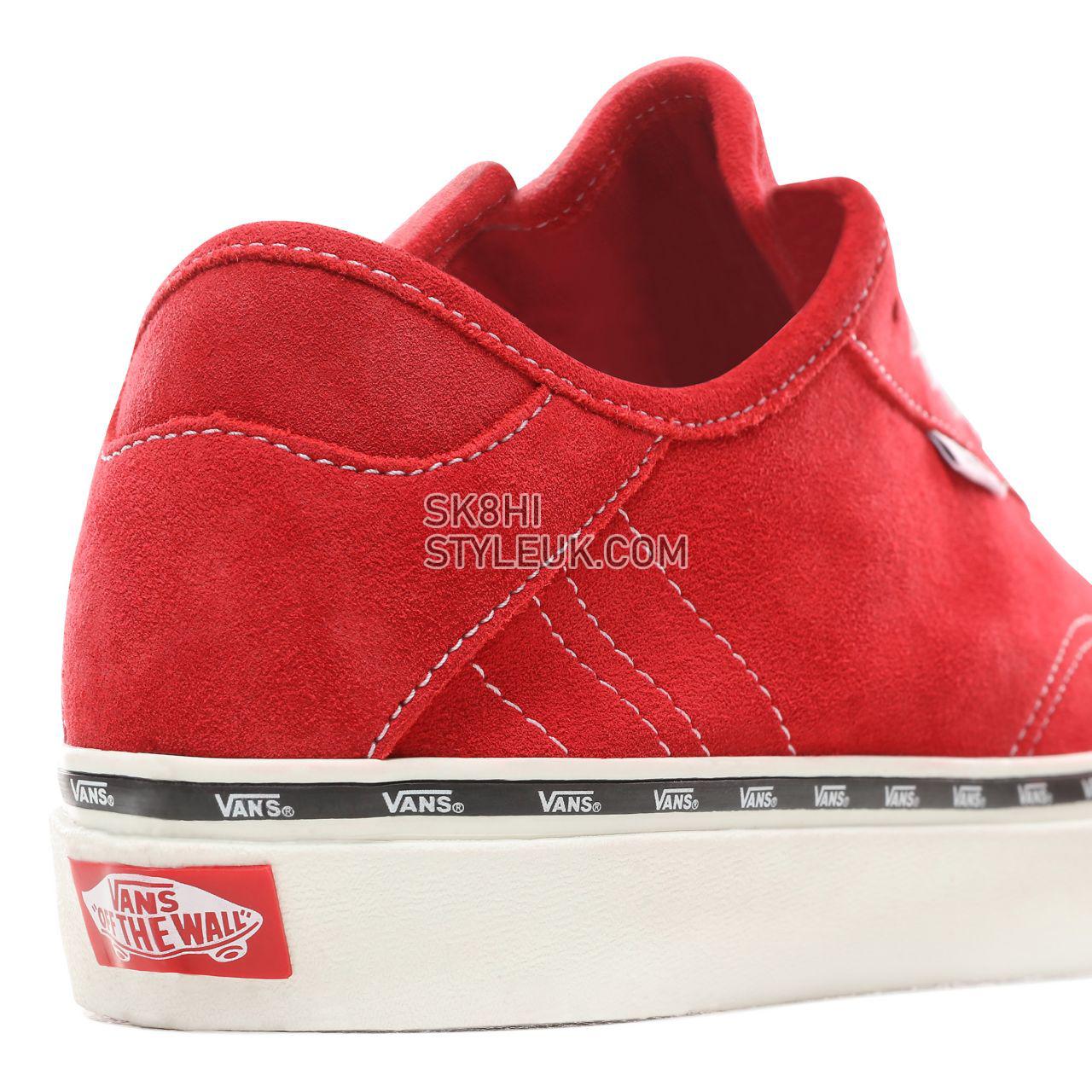 Vans New Issue Diamo Ni Classic Mens Womens - (New Issue) Tango Red/True White VN0A3TKDVOG Shoes