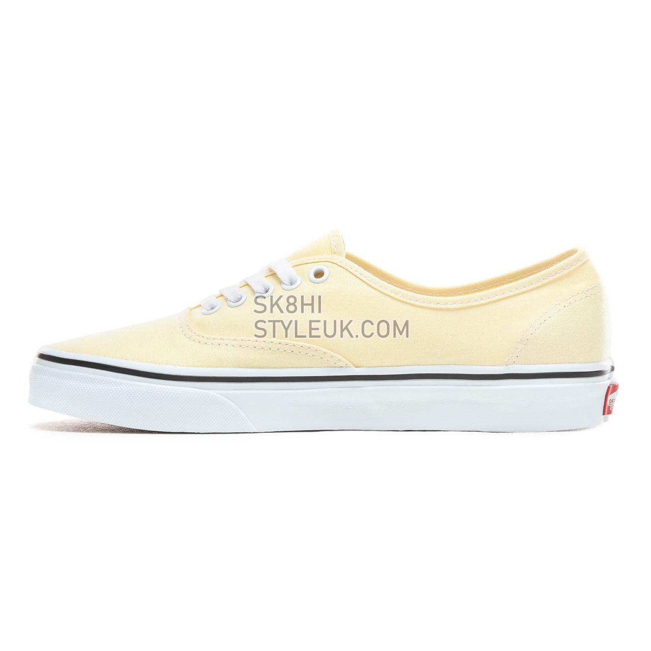 Vans Authentic Classic Mens Womens - Vanilla Custard/True White VN0A38EMVKV Shoes