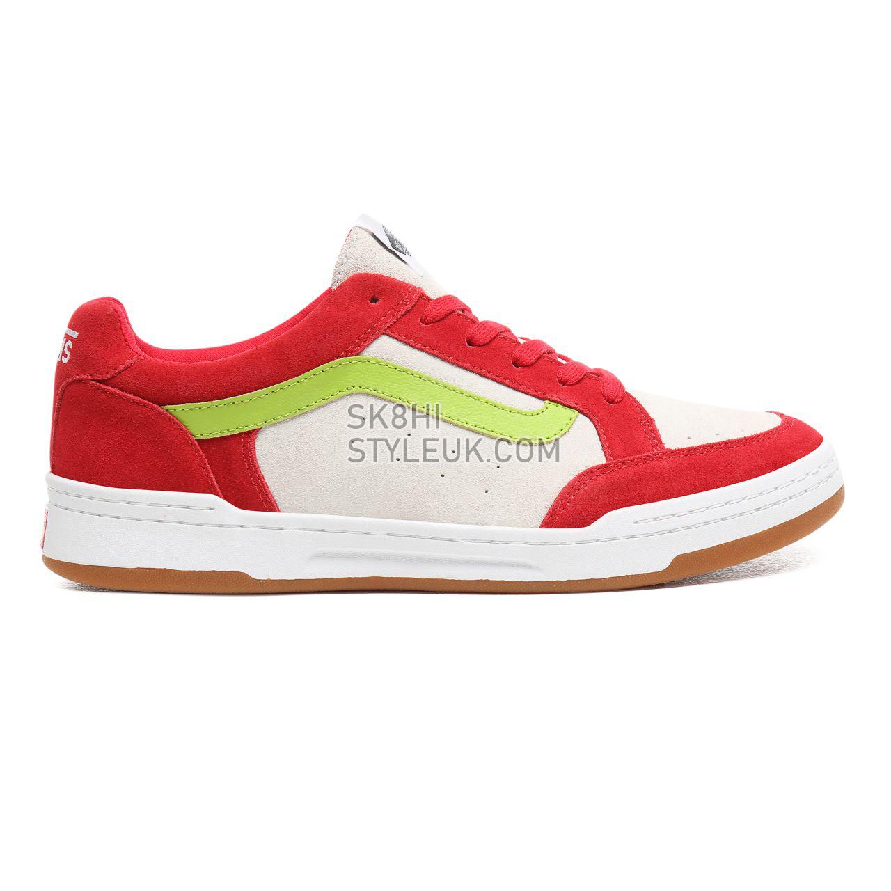 Vans Highland Classic Mens Womens - Tango Red/Marshmallow/Lime Green VN0A38FDT49 Shoes