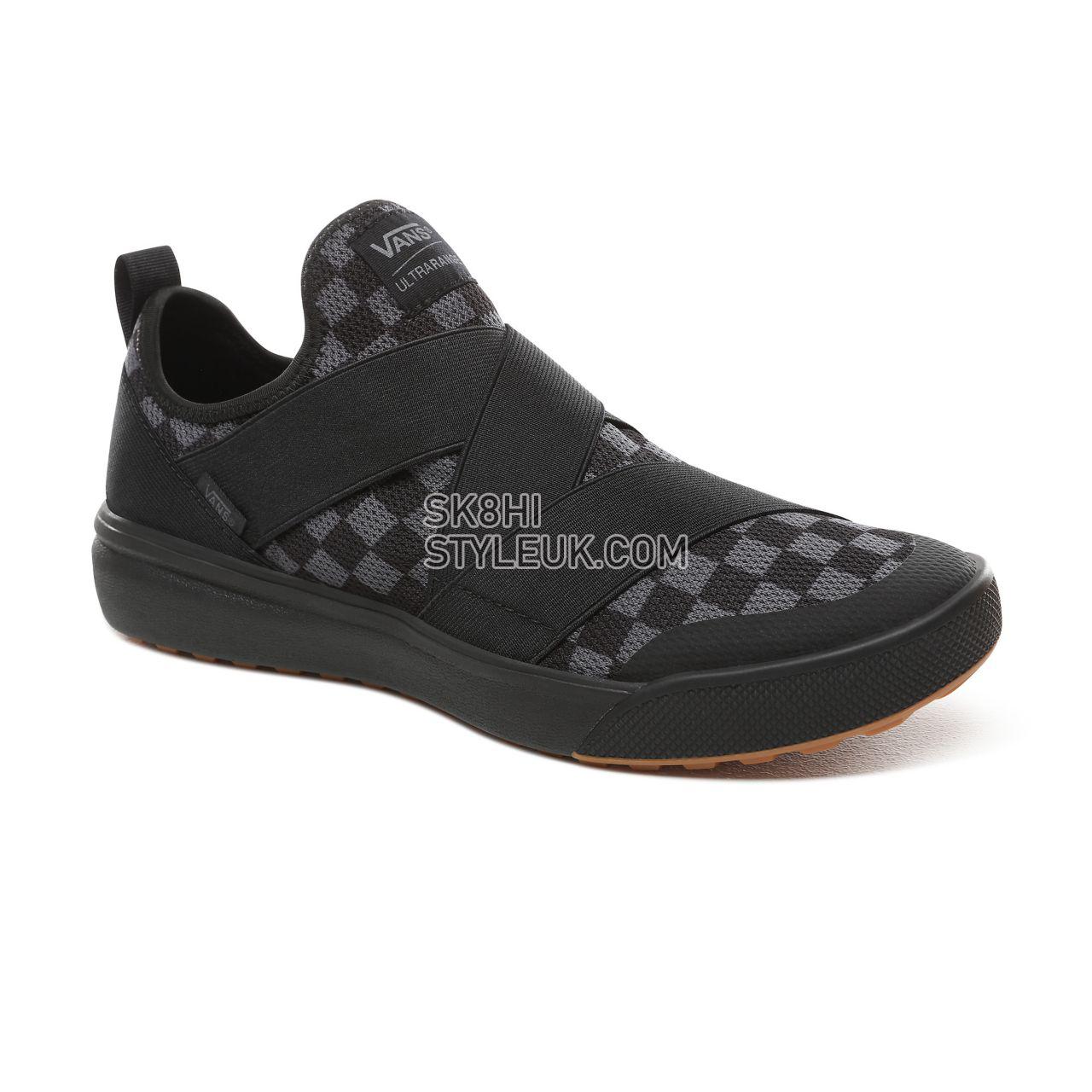 Vans Checkerboard Ultrarange Gore Classic Mens Womens - (Checkerboard) Black/Ebony VN0A3MVRVU4 Shoes