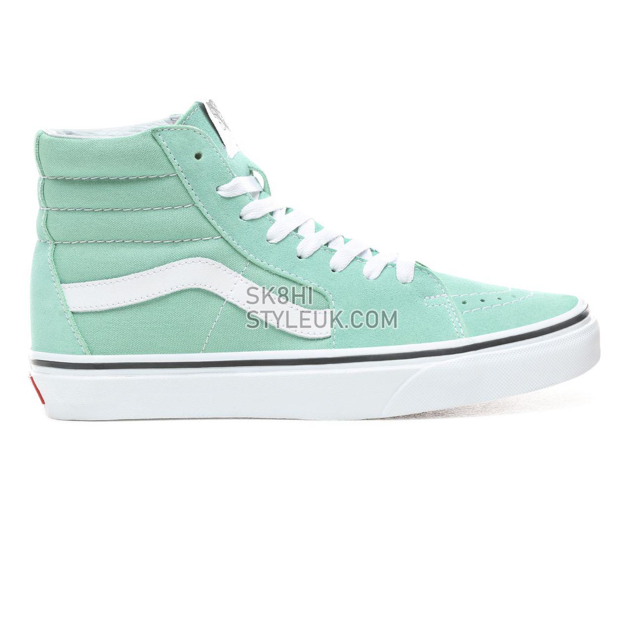 Vans Sk8-Hi Classic Womens - Neptune Green/True White VN0A38GEVMX Shoes