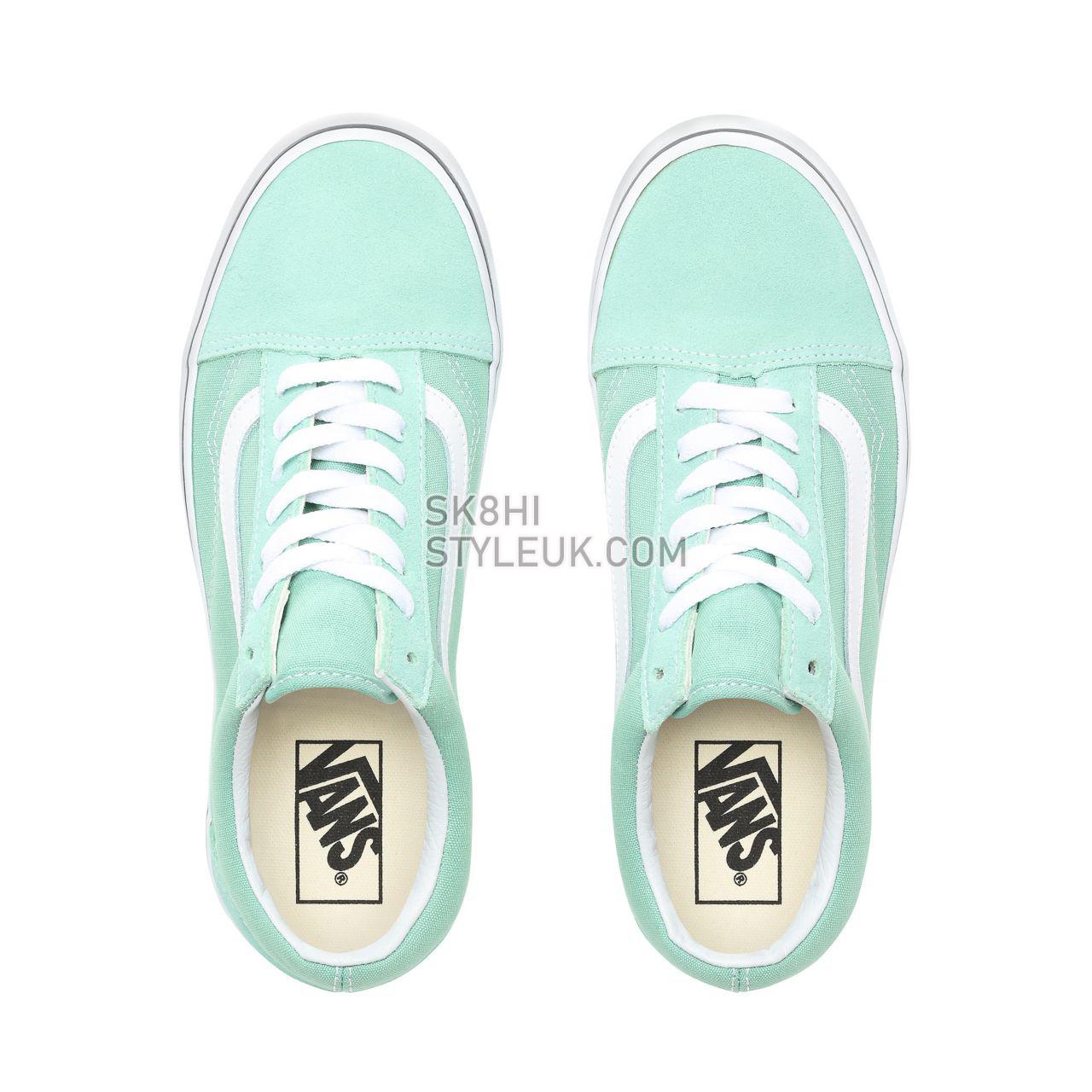 Vans Old Skool Classic Womens - Neptune Green/True White VN0A38G1VMX Shoes