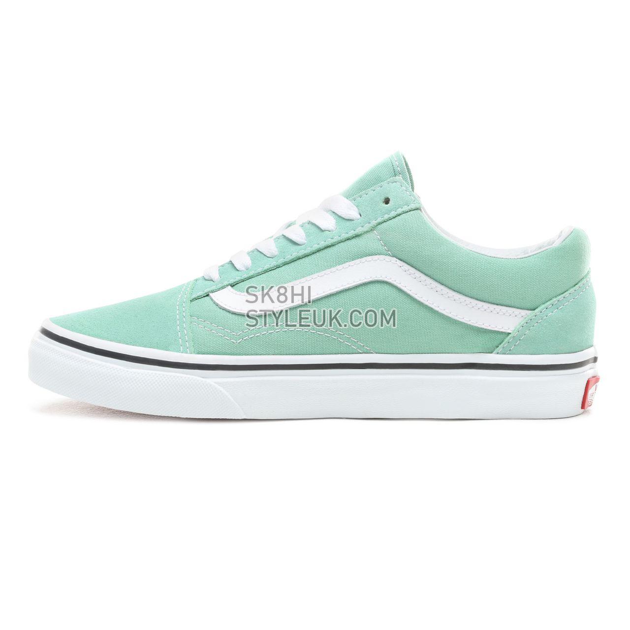 Vans Old Skool Classic Womens - Neptune Green/True White VN0A38G1VMX Shoes