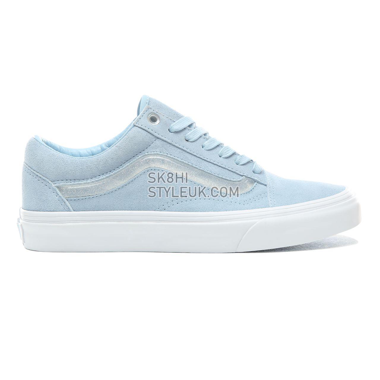 Vans Jelly Sidestripe Old Skool Classic Womens - (Jelly Sidestripe) Cool Blue/True White VN0A38G1VRA Shoes