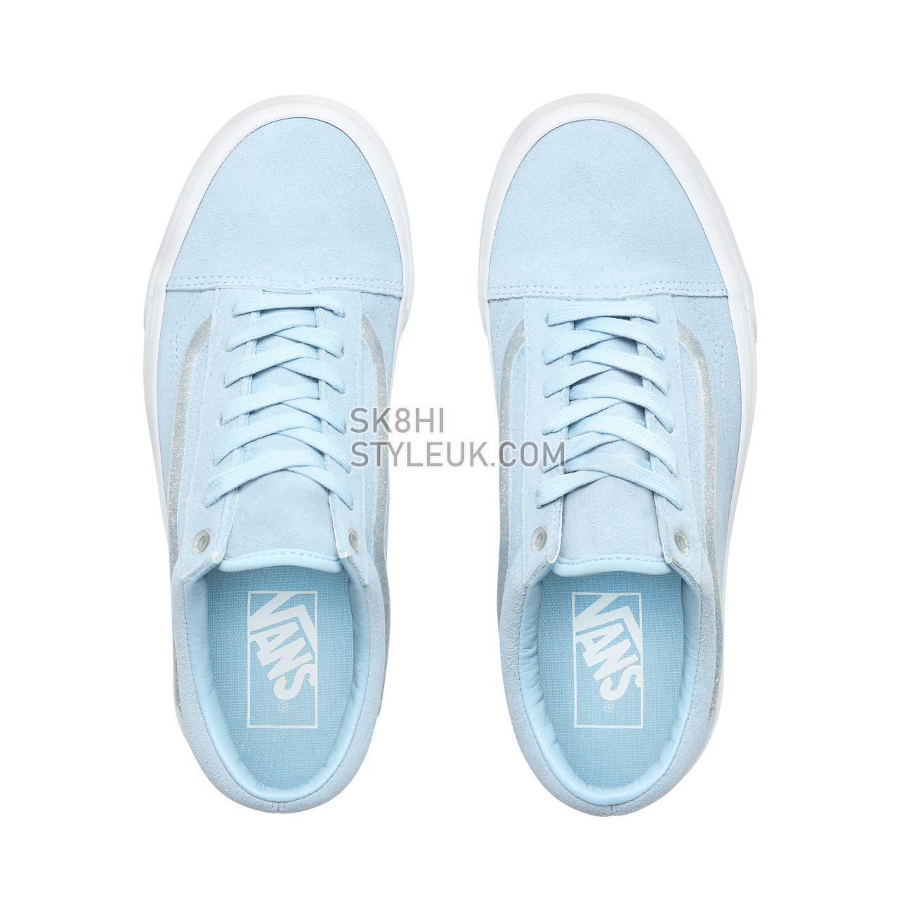 Vans Jelly Sidestripe Old Skool Classic Womens - (Jelly Sidestripe) Cool Blue/True White VN0A38G1VRA Shoes