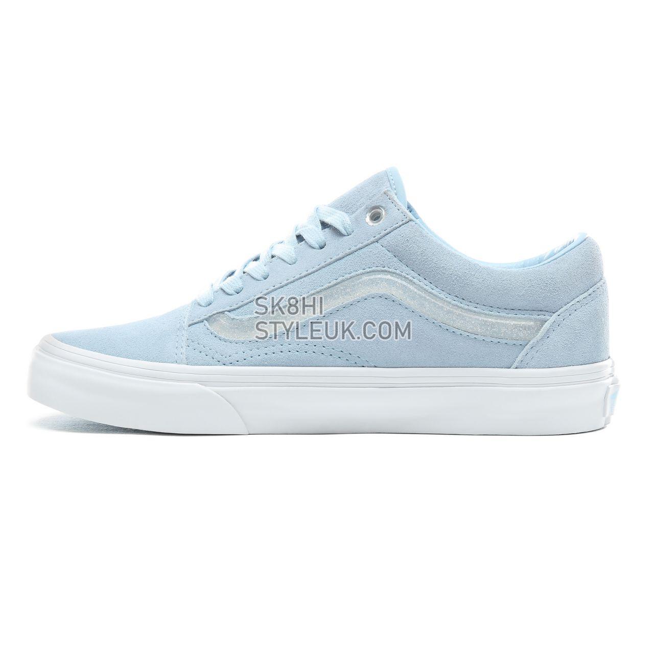 Vans Jelly Sidestripe Old Skool Classic Womens - (Jelly Sidestripe) Cool Blue/True White VN0A38G1VRA Shoes