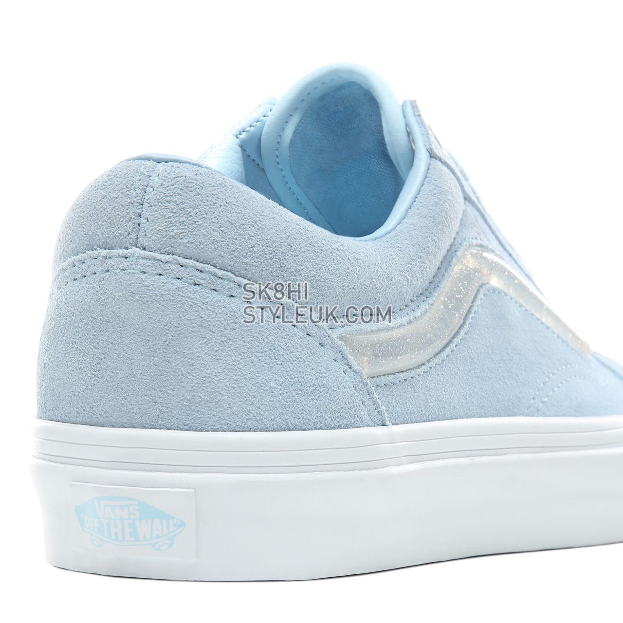 Vans Jelly Sidestripe Old Skool Classic Womens - (Jelly Sidestripe) Cool Blue/True White VN0A38G1VRA Shoes