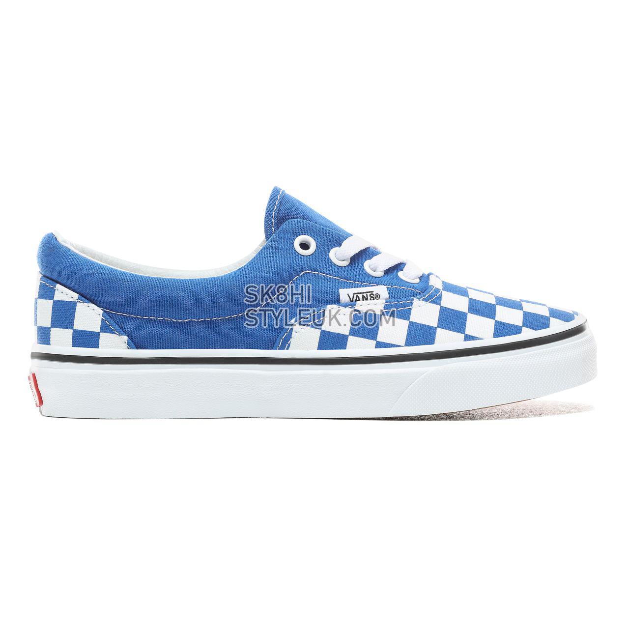 Vans Checkerboard Era Classic Womens - (Checkerboard) Lapis Blue/True White VN0A38FRVOU Shoes