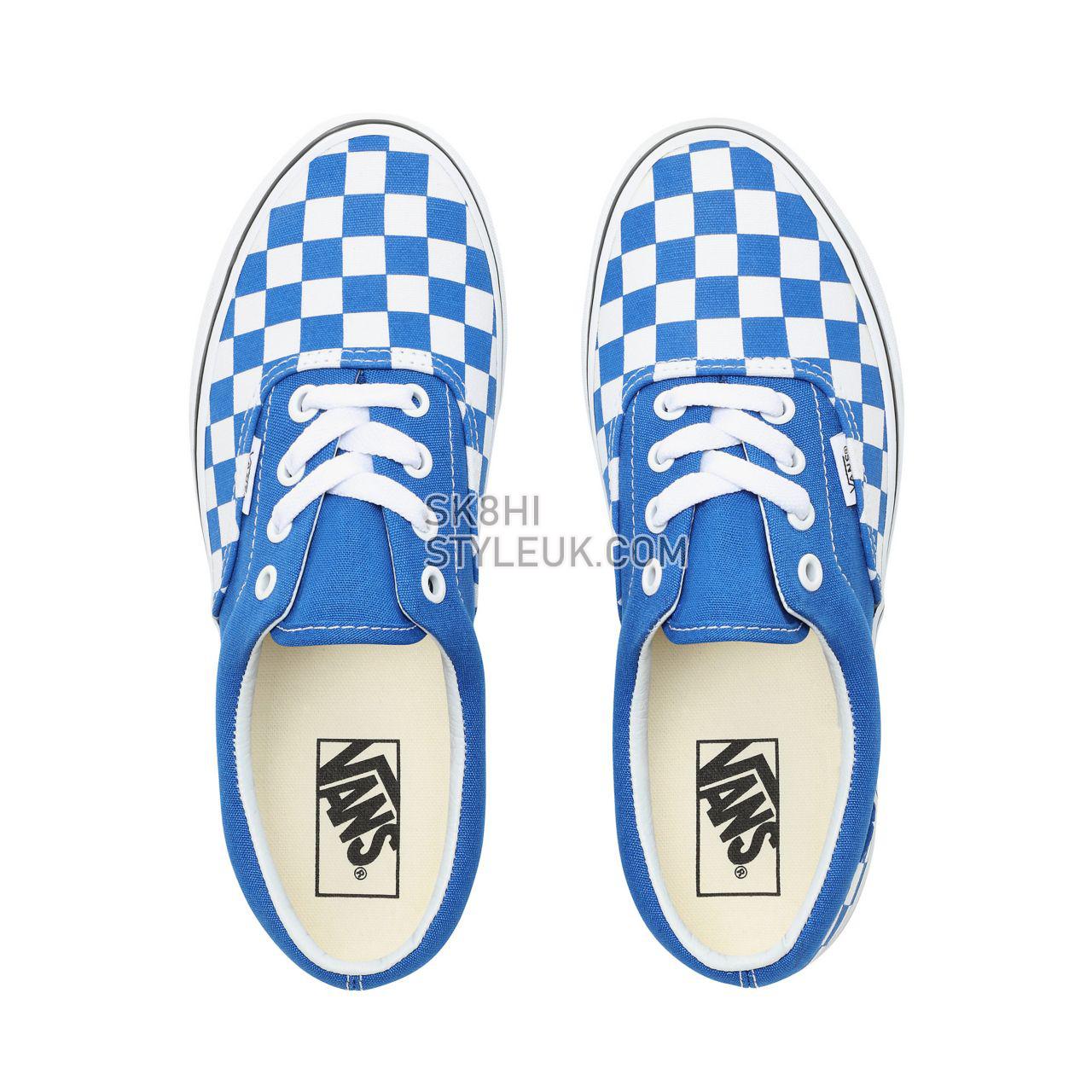 Vans Checkerboard Era Classic Womens - (Checkerboard) Lapis Blue/True White VN0A38FRVOU Shoes