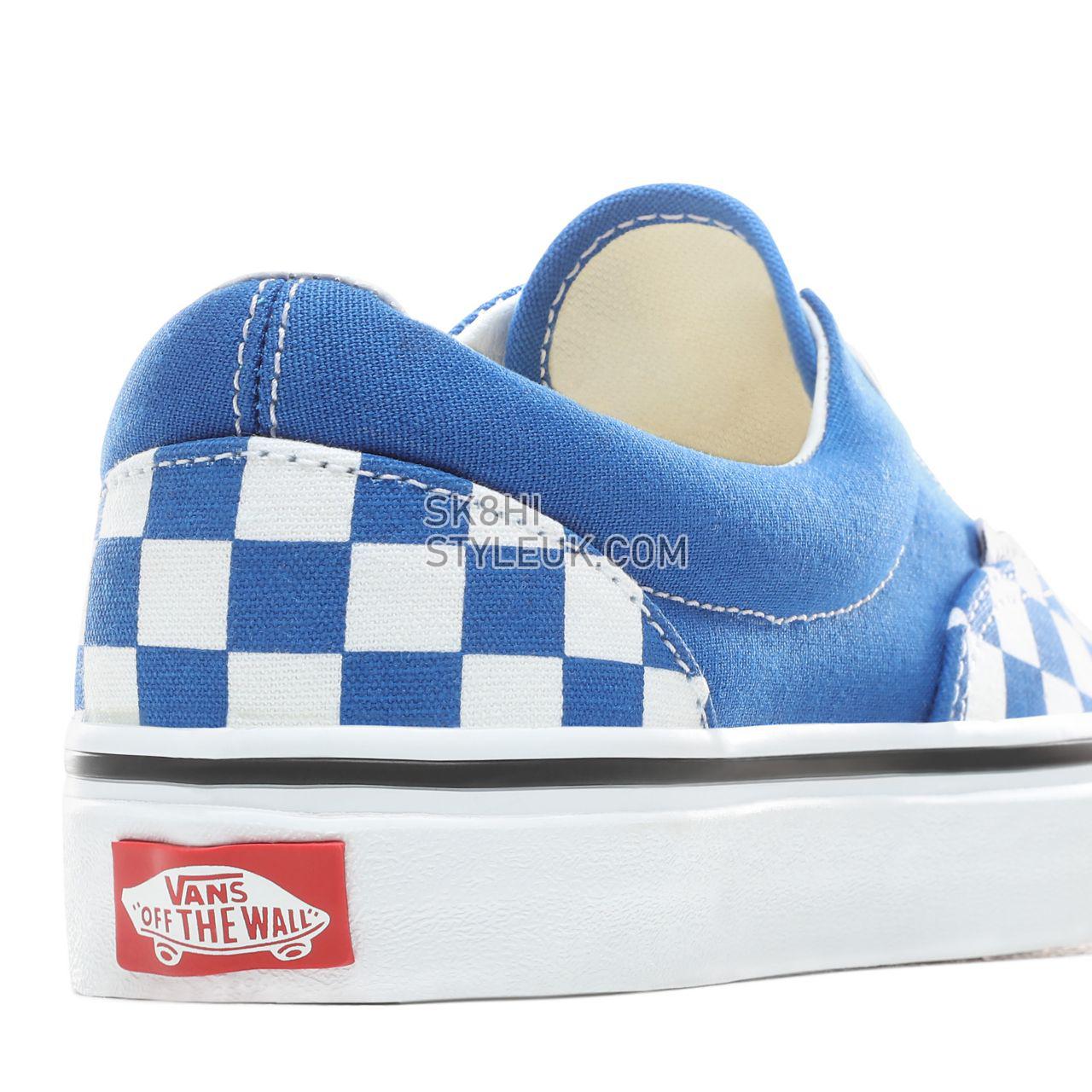 Vans Checkerboard Era Classic Womens - (Checkerboard) Lapis Blue/True White VN0A38FRVOU Shoes