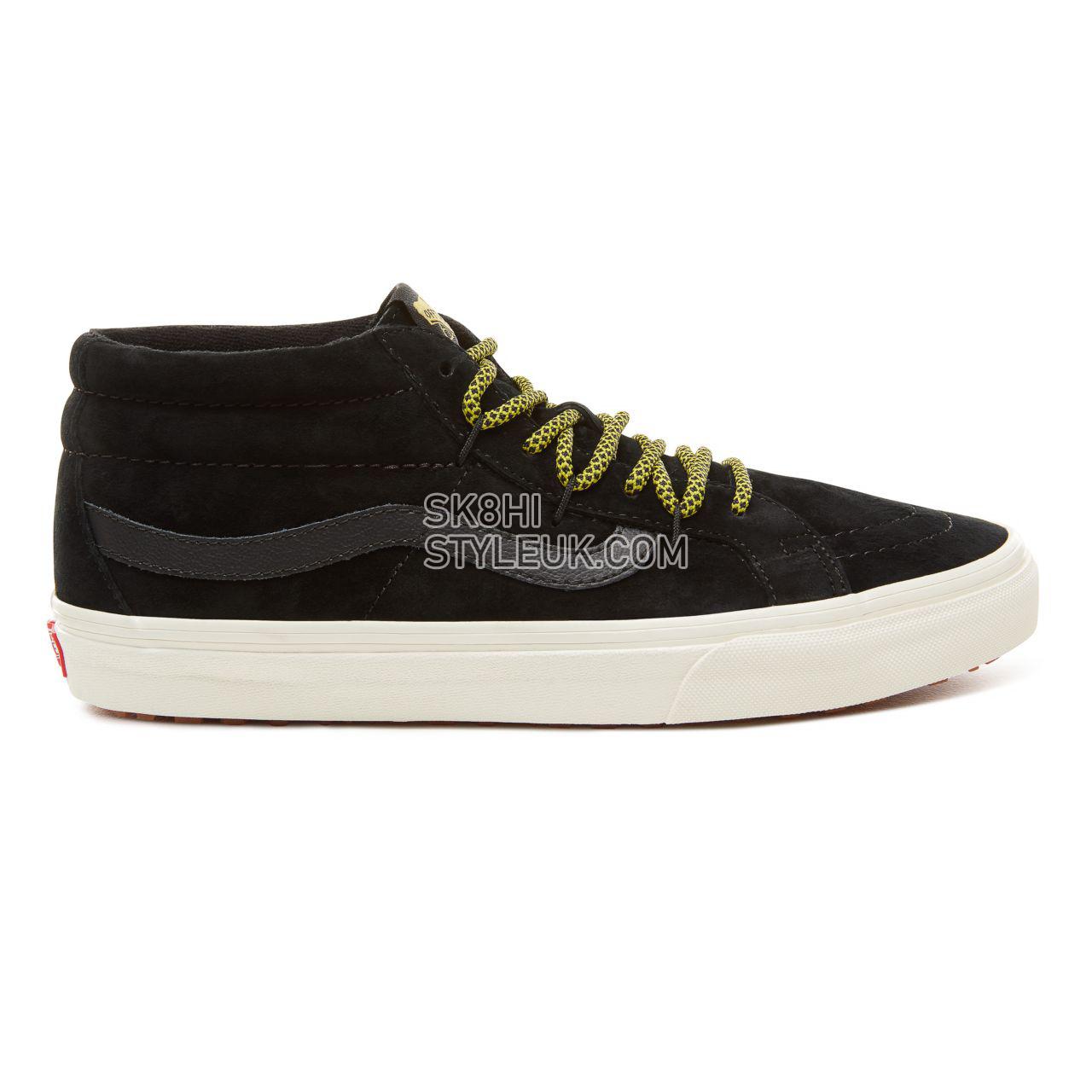 Vans Sk8-Mid Reissue Ghillie MTE Classic Mens Womens - (Mte) Black/Marshmallow VA3TKQI28 Shoes